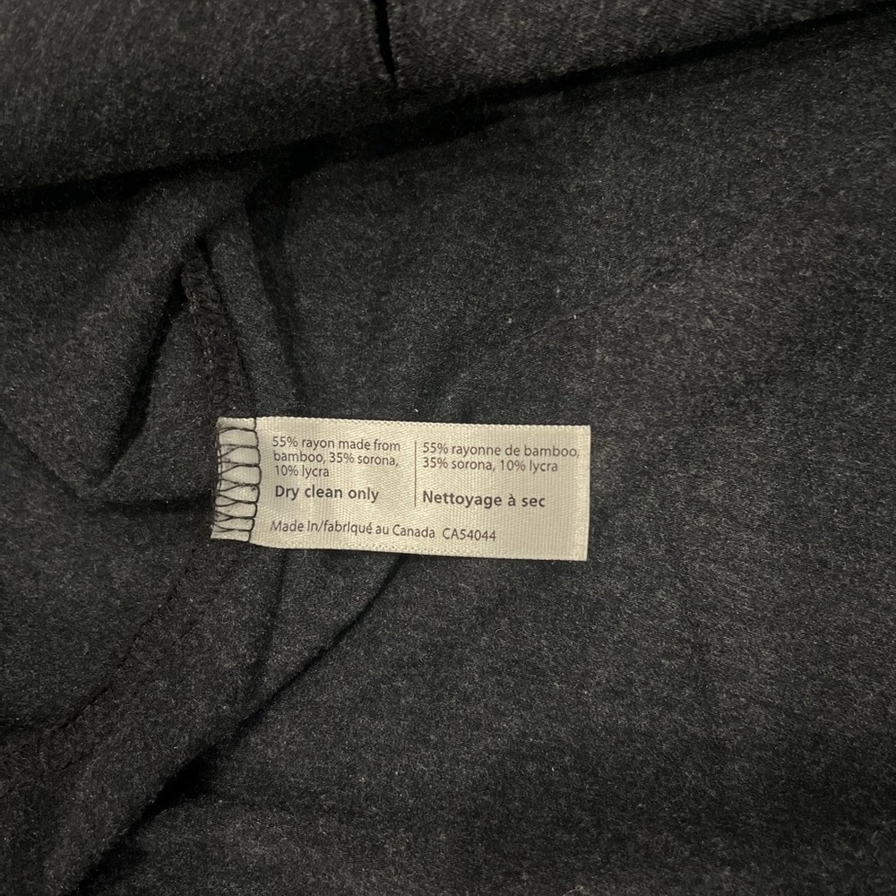 [S] Miik Bamboo Blend Soft Stretch Blazer Wrap Cardigan Curved Hem - Picture 8 of 11